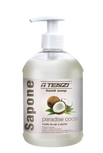 Tenzi, Sapone, Paradise Coco, mydło w płynie do rąk i ciała, 500ml