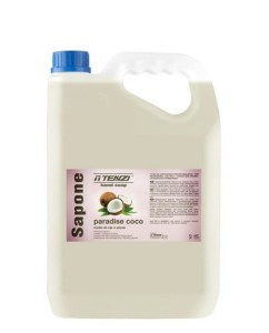 Tenzi, Sapone, Paradise Coco, mydło w płynie do rąk i ciała, 5l