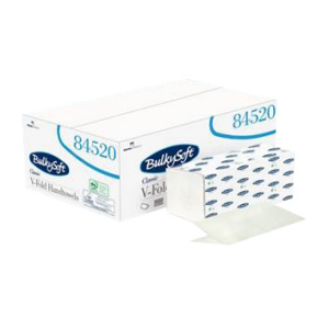 BulkySoft Classic, ręcznik papierowy składany typu V-Fold, 3000 szt.