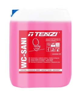TENZI, WC Sani, preparat do mycia i czyszczenia toalet i sanitariatów, 10l