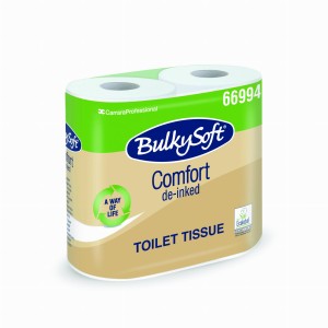 BulkySoft Comfort Eco, papier toaletowy, dwuwarstwowy, opakowanie 40 rolek